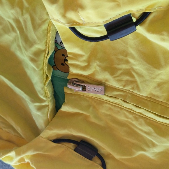 NWOT RIPNDIP Teddy Fresh Packable Anorak Jacket Windbreaker - Picture 5 of 16